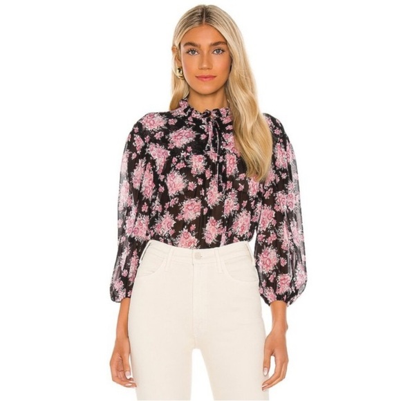 NWT LoveShackFancy Floral Top - Picture 2 of 7